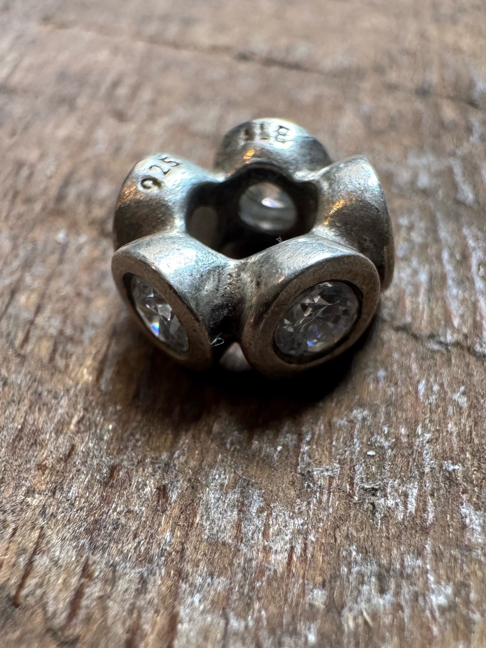 Pandora Lights Clear CZ Spacer Charm